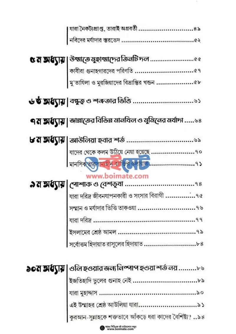 ফুরকান (রহমানের আউলিয়া ও শয়তানের আউলিয়া চিহ্নিতকরণের সূত্রাবলি) PDF (Furkan) - ২