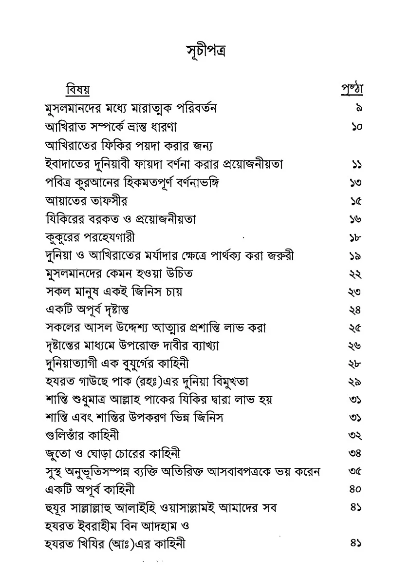 আত্মার প্রশান্তি PDF (Attar Prpshanty) - ১
