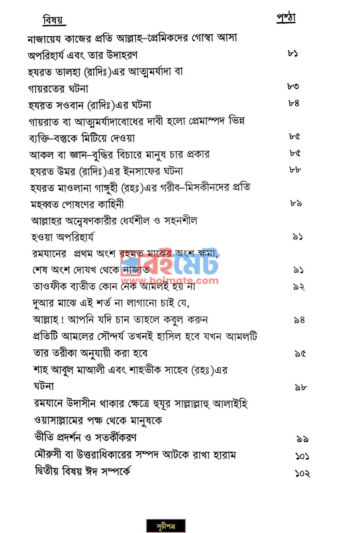 রমযানুল মুবারকের সওগাত PDF (Ramzanul Mobaroker Sougat) - ৩