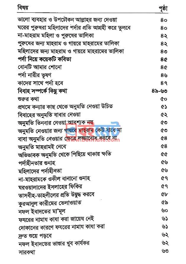 হিজাব কুরআন সুন্নাহর অত্যন্ত গুরুত্বপূর্ণ বিধান PDF (HIjab) - ৩