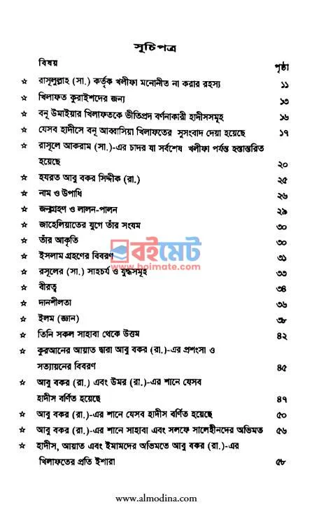 তারীখুল খুলাফা PDF (Tarikhul Khulafa) - ১