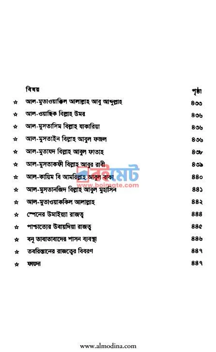 তারীখুল খুলাফা PDF (Tarikhul Khulafa) - ৬