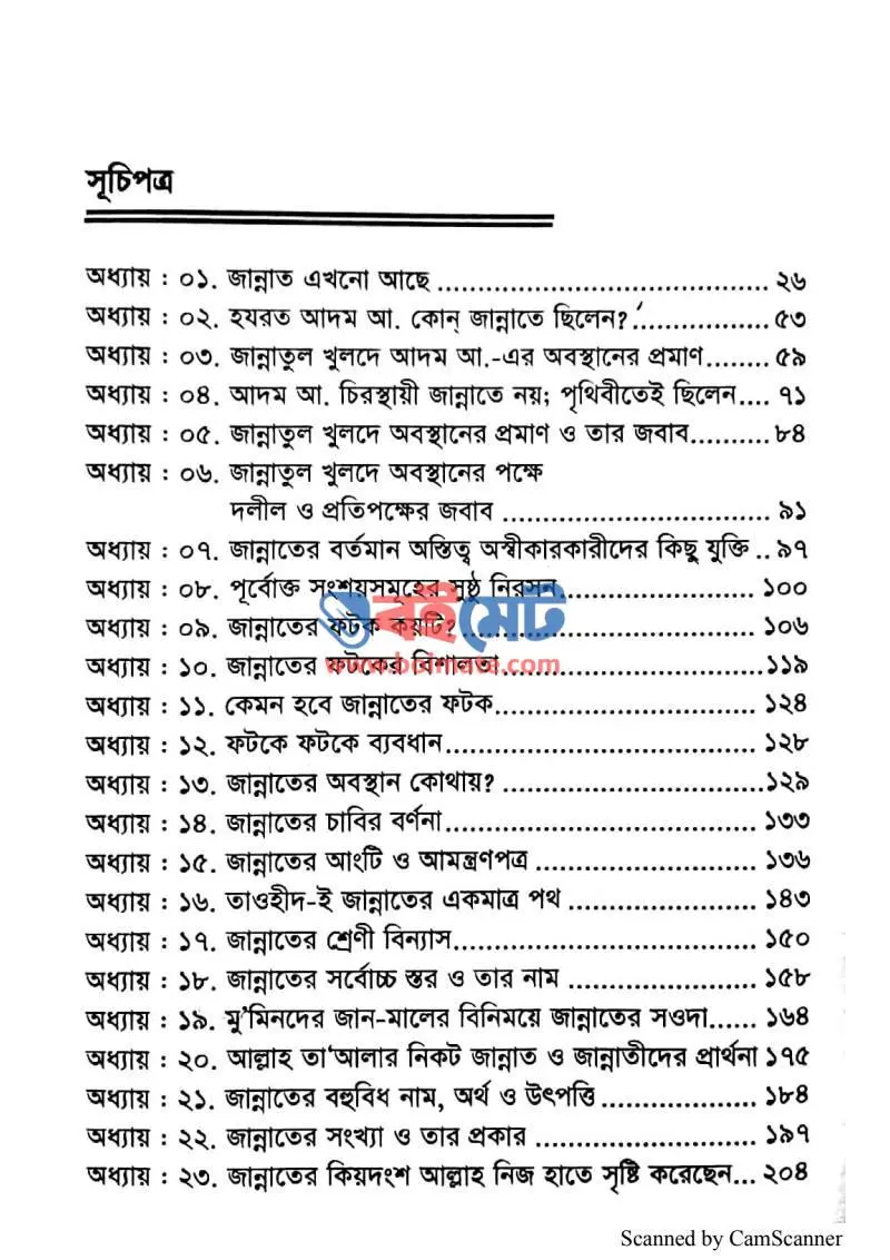 জান্নাতের স্বপ্নীল ভুবন PDF (Jannater Sopnil Vubon) - ১